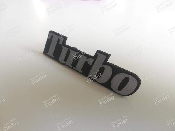 Radiator badge for R9 and R11 Turbo - RENAULT 9 / Alliance / Broadway / 11 / Encore (R9 / R11) - 1