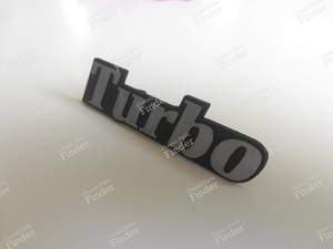 Radiator badge for R9 and R11 Turbo - RENAULT 9 / Alliance / Broadway / 11 / Encore (R9 / R11) - thumb-1