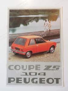 Brochure publicitaire 104 ZS - PEUGEOT 104 / 104 Z