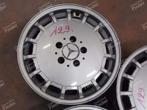 16-inch wheels - MERCEDES BENZ SL (R129) - 12940000102 ou A1294000102 équivalentes à 1294010602 ou A1294010602- thumb-2
