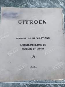 Workshop manual Type H for CITROËN Type H