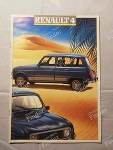 Prospekt Renault 4 - RENAULT 4 / 3 / F (R4)