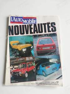L'Automobile Magazine - #366 (December 1976) for VOLKSWAGEN (VW) Golf I / Rabbit / Cabriolet / Caddy / Jetta