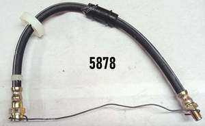 Pair of right and left front hoses for FIAT Uno / Duna / Fiorino