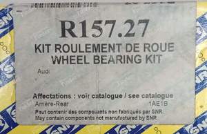 Right or left rear hub kit A4 1.6 1.8T 2.0 2.0TFSi 1.9TDi 2.0TDi 2.5TDi 3.0TDi 3.2 V6 except Quattro - AUDI A4 (B5) - R157.27- thumb-5