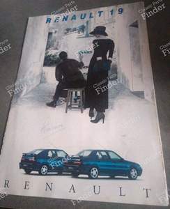 Advertising of Renault 19 Phase 2 - RENAULT 19 (R19)