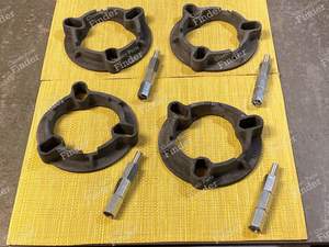 4 track wideners Renault R8 Gordini, Alpine A110, and others... for RENAULT 8 / 10 (R8 / R10)