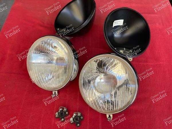 Pair of headlamps code EU - CITROËN Traction Avant (7 / 11 / 15) - 61221003 150073/57 20/84 61229502 51073/200- 1