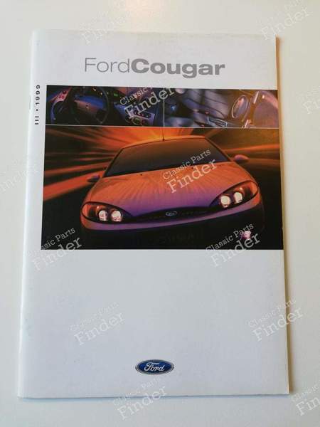 Brochures publicitaires - FORD Cougar - 909312- 0
