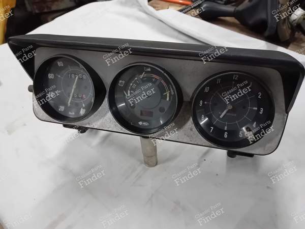 Zählerblock mit Uhr - PEUGEOT 304 - 1