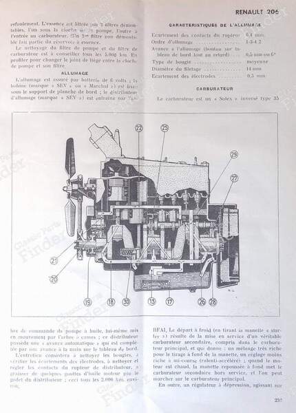 SERVICE 1946 Technical Journal - RENAULT Voltigeur (1000kg) / Goélette (1400kg) / Galion (2500kg) - Novembre. 1946- 2