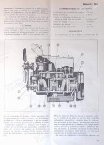 SERVICE 1946 Technical Journal - RENAULT Voltigeur (1000kg) / Goélette (1400kg) / Galion (2500kg) - Novembre. 1946- thumb-2