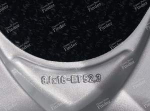 Porsche 964 911 Design 90 Felgen Original 16 Zoll, 6 & 8J, 911 Carrera D90 - PORSCHE 911 (964) - thumb-6