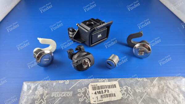 Complete Door Lock Cylinder Kit with 2 Keys - Phase 1 - PEUGEOT 306 - 8920V5- 2