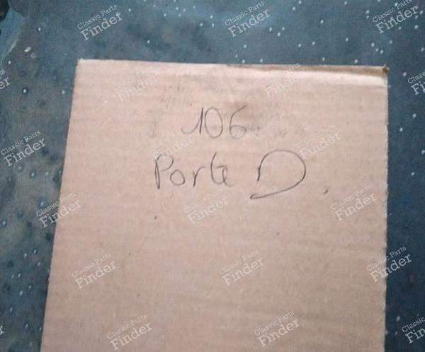 Door jamb sticker - PEUGEOT 106 - 1