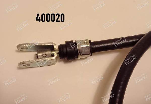Câble de débrayage ajustage manuel (deux chappes) - RENAULT 4 / 3 / F (R4) - 400020- 2