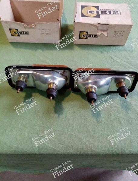 Deux clignotants bicolore - MATRA-SIMCA-TALBOT Rancho - 3076A- 1