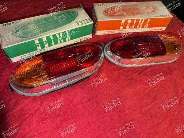Komplettes Rücklichtpaar – 1. Generation - PEUGEOT 204 - 616D / 616G- 0