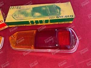 Paire de cabochons de feux arrière - Phase 1 - RENAULT 16 (R16) - 617.01G / 617.01D- thumb-1