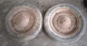 Felgen mit Reifen für Fiat 500 - FIAT Nuova 500 - 125SR/2- thumb-0