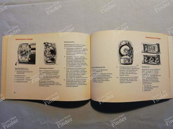 Owner's manual - Versions 250 & 280 - MERCEDES BENZ /8 (W114 / W115) - 1145844796 / 6500 4652- 3