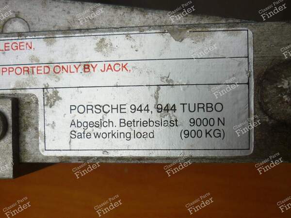 Lightweight Aluminium Scissor Jack - PORSCHE 944 - 7
