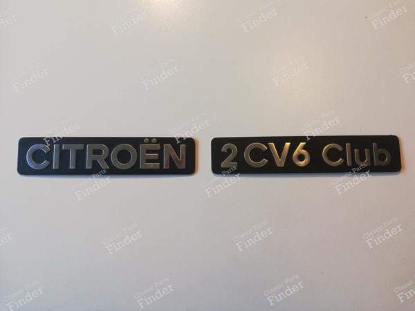 Acronyms 2CV Club - CITROËN 2CV - 0