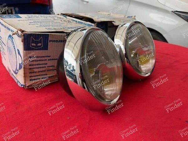 Two MARCHAL AMPLILUX headlights for DS/ID, or others - CITROËN DS / ID - 61282203 (?)- 2