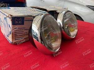 Two MARCHAL AMPLILUX headlights for DS/ID, or others - CITROËN DS / ID - 61282203 (?)- thumb-2