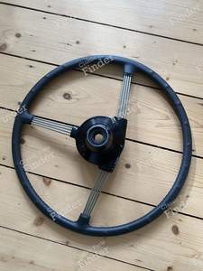 Triumph TR2 / TR3 steering wheel with leather - TRIUMPH TR2 / TR3 - thumb-1