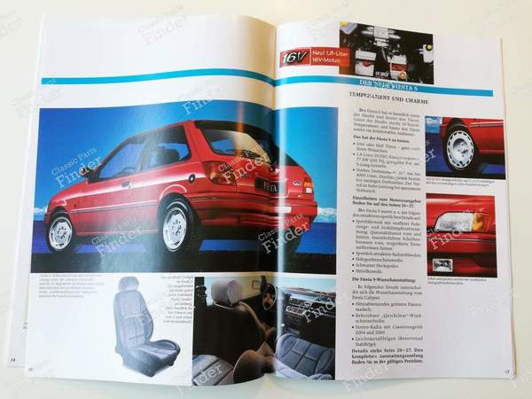 Brochure commerciale Ford Fiesta MKIII - FORD Fiesta / Courier - 201117- 3