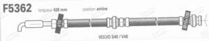 Hinterer Schlauch - VOLVO S40 / V40 - F5362- thumb-1