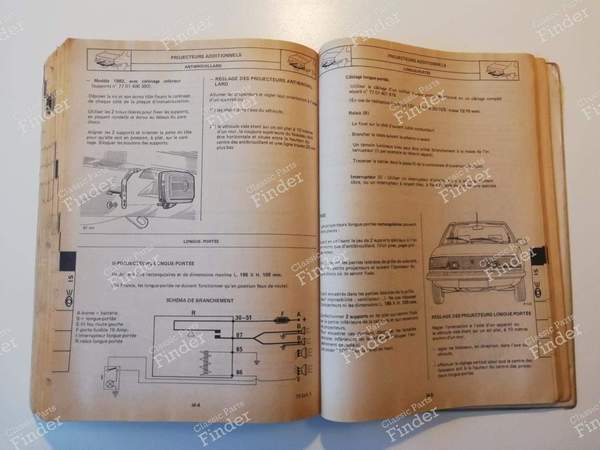 Repair manual - M.R. 246 - RENAULT 18 (R18) - 7711074984- 7