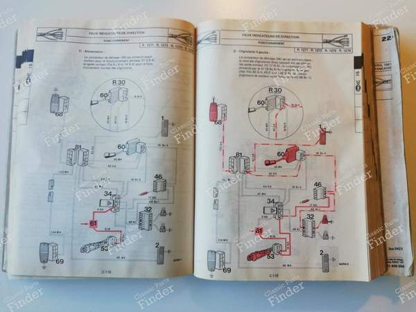 M.R. 212 für R20 & R30 - RENAULT 20 / 30 (R20 / R30) - 7701444870- 3