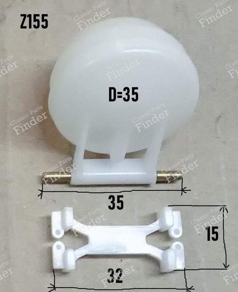 Zenith 28IF/32IF carburetor float - RENAULT 5 / 7 (R5 / Siete) - Z155- 2