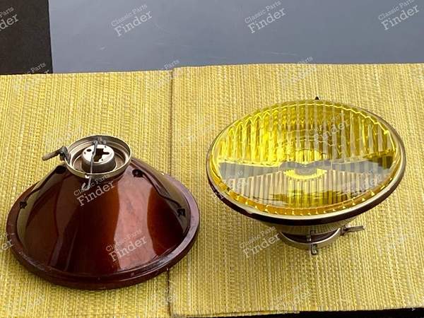 2 Yellow Fog lamps for Oscar Cibié - ALPINE A110 - 2