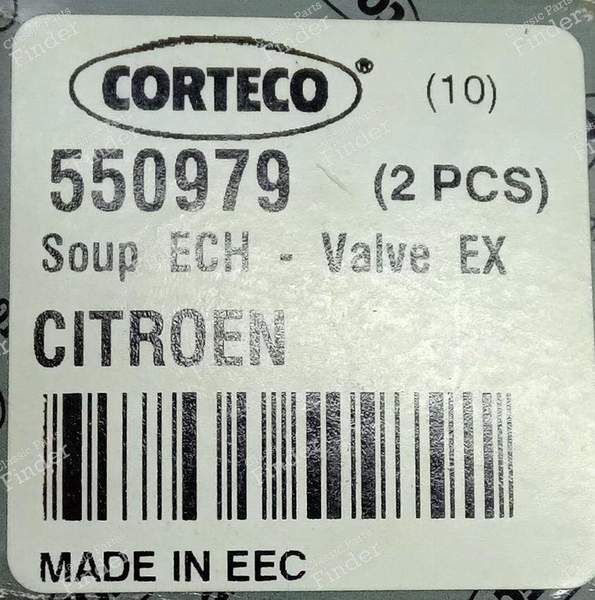 4 valves exhaust - CITROËN AX - 550979- 1