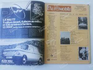 L'Automobile Magazine – März 1972 - ALPINE A310 - #310- thumb-1