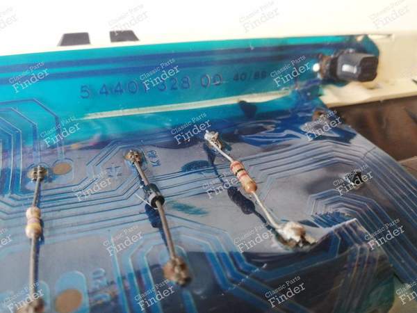 Meter block with rev counter without MFA - VOLKSWAGEN (VW) Golf II / Jetta - 191957031L- 6