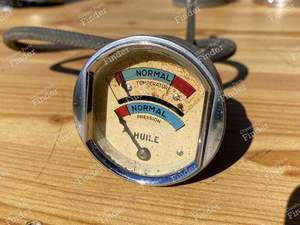 Anzeige für Öltemperatur und Öldruck - DELAGE D8.15