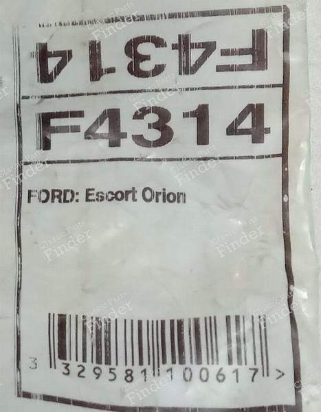 Paire de flexibles avant gauche et droite - FORD Escort / Orion (MK3 & 4) - F4314- 2