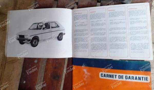 Benutzerhandbuch für Peugeot 104 - Anfang der 80er Jahre - PEUGEOT 104 / 104 Z - 1