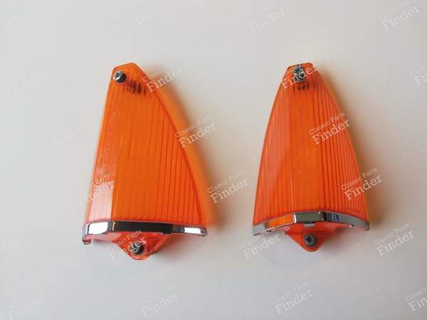 Pair of rear blinker lights - FORD Taunus 17M (P3) - K23201- 0