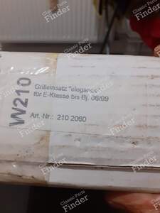 Grille de calandre - MERCEDES BENZ E (W210) - 2108880123- thumb-4