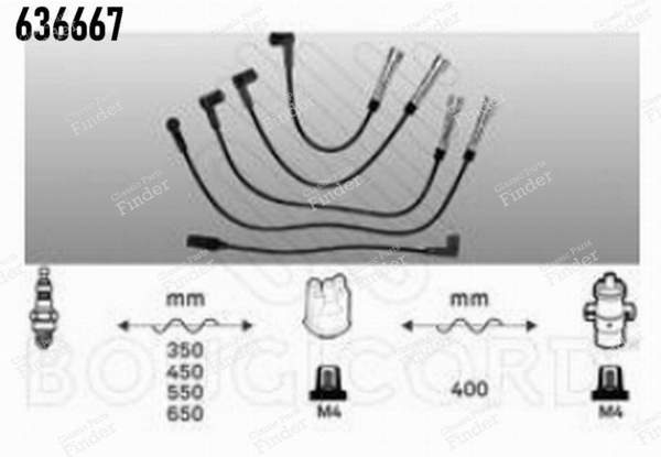 Ignition wire harness - SEAT Ibiza I - 636667- 2