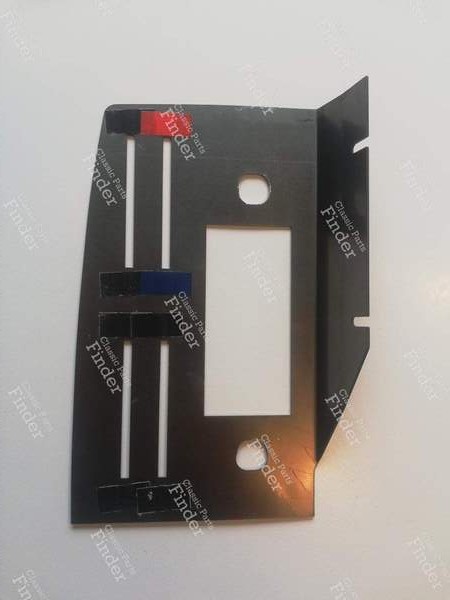 Ventilation and Car Stereo Control Panel - MATRA-SIMCA-TALBOT Bagheera - 5