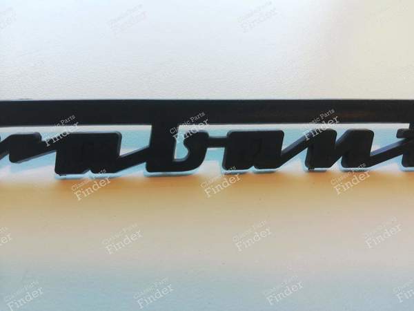 Rear logo - TRABANT 601 / 1.1 - 0311476015- 2