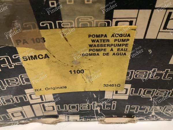 Pompe à eau - SIMCA-CHRYSLER-TALBOT Horizon - PA 103- 1