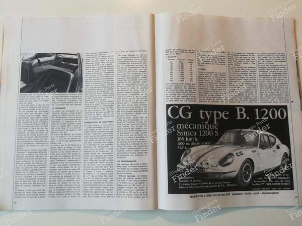 Revue 'moteurs' - Spécial Salon 1969 - PEUGEOT 504 Coupé / Cabriolet - N° 75- 8