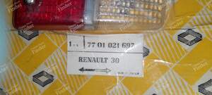 Left-hand taillight lens - RENAULT 20 / 30 (R20 / R30) - 7701021697- thumb-1